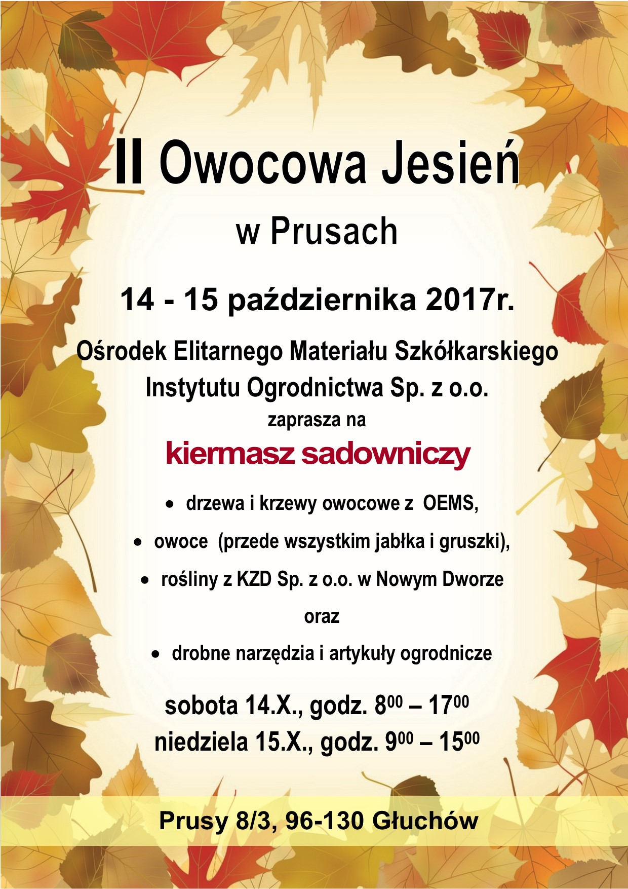 II Owocowa Jesień